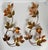 Copper Pair of Vintage Italian Tole Vine Wall Sculptures in Copper & Gold For Sale - Image 8 of 10