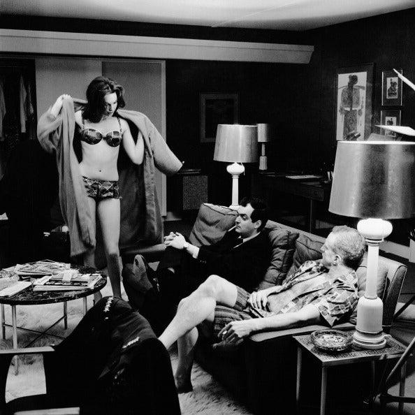 Kubrick On Set 8th March 1963: American film maker, Stanley Kubrick (1928 - 1999), on the set of his film 'Dr Strangelove...