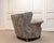 Vintage Danish Wingback Chair with Jacquard Fabric, 1940s For Sale - Image 12 of 15