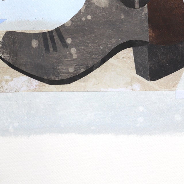 Howdy! (Roses) - Collage Still Life Original Artwork by Maria C Bernhardsson For Sale - Image 4 of 5