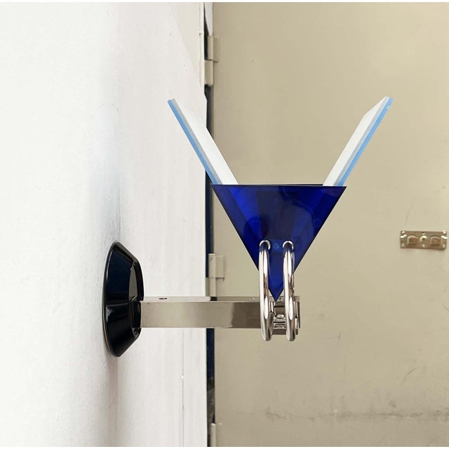 Postmodern Italian Model Murana Sconce by Perry A. King and S. Miranda for Arteluce, 1980s For Sale - Image 6 of 18