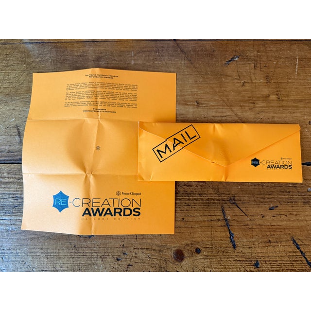 Limited Edition Veuve Clicquot Champagne Mailbox Designed by Eileen Ugarkovic For Sale - Image 13 of 13