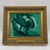 Paint Vintage Botanical Oil Painting in Gilt Frame For Sale - Image 7 of 10