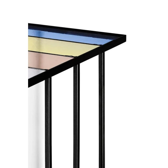 Contemporary Staded Glass Coffee Table by Serena Confalonieri For Sale - Image 3 of 10