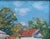 Realism Anatoly Zhezher Impressionism Summer Oil Painting, Rural Ukrainian Landscape 39-50 For Sale - Image 3 of 6