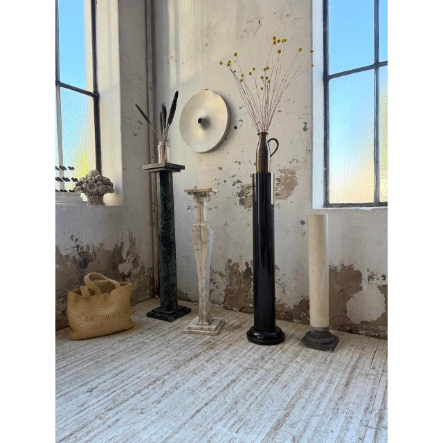Marble Columns or Pedestals, 1970s, Set of 4 For Sale - Image 3 of 18