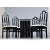 Glass Round Glass Dining Table With Black Marble Pedestal Base For Sale - Image 7 of 12