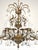 Brass Massive Antique 20 Light Brass Lead Glass Crystal Chandelier ~ Pair Available For Sale - Image 8 of 12