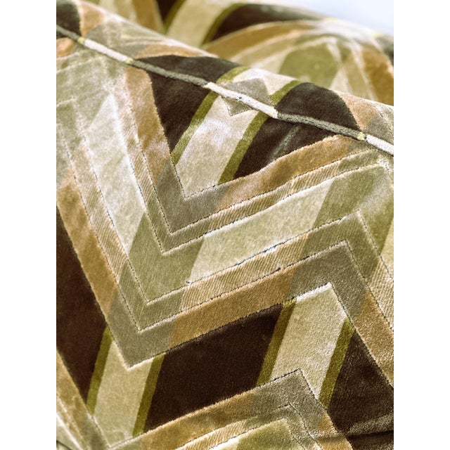 Vintage Velvet Sofa, 1970s For Sale - Image 4 of 12