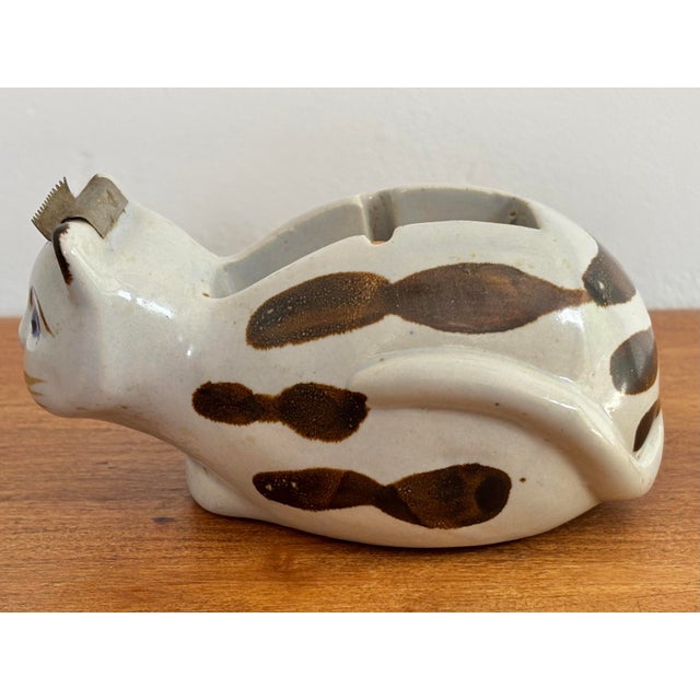 1970s Cat Tape Dispenser For Sale - Image 6 of 8