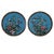 Meiji Japanese Cloisonne Plates, 1868, Set of 2 For Sale - Image 10 of 10