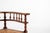 Beige Antique Walnut Corner Chair with Spindle Back and Straw Seat, 1890s For Sale - Image 8 of 12