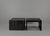 Black Vintage Coffee Tables in style of Sergio Rodrigues for Oca, 1970s, Set of 2 For Sale - Image 8 of 18