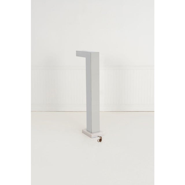 Milo Baughman for George Kovacs Chrome Floor Lamp 1976 For Sale - Image 4 of 13