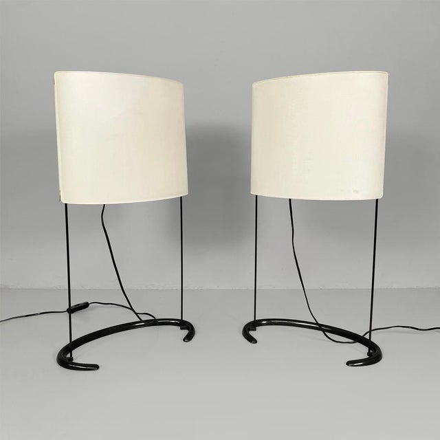 Italian Modern Gala Table Lamps Gala by Paolo Rizzato for Arteluce, 1970s, Set of 2 For Sale - Image 18 of 18