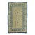 Zabihi CollectionTan Blue Color Early 20th Chinese Peking Oriental Antique Rug - 4'11" x 7'6" For Sale