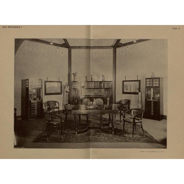 Art Nouveau Pillar Cabinet in the style of Josef Hoffmann for Anton Pospischil, Vienna, 1905 For Sale - Image 3 of 18