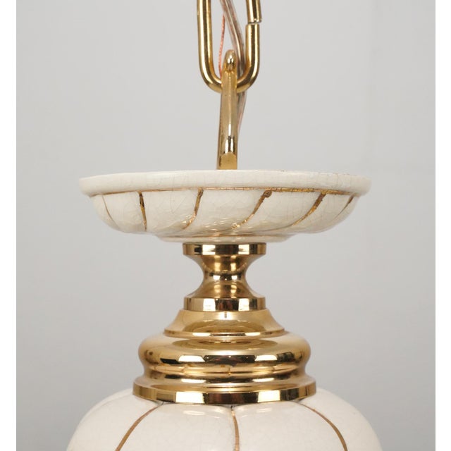 Traditional Vintage Italian Neoclassical Revival Porcelain 16 Arm Chandelier For Sale - Image 3 of 10