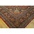 1940s Red Rust Floral Medallion Antique Kashan Mohtasham Knotted Wool Carpet Rug For Sale - Image 4 of 7
