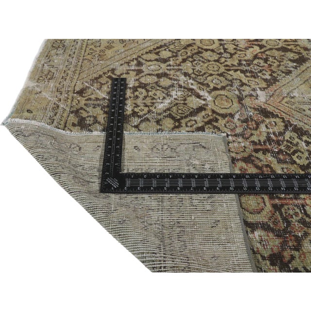 Early 20th Century Antique Persian Mahal Rug - 04'01 X 06'00 For Sale - Image 5 of 9