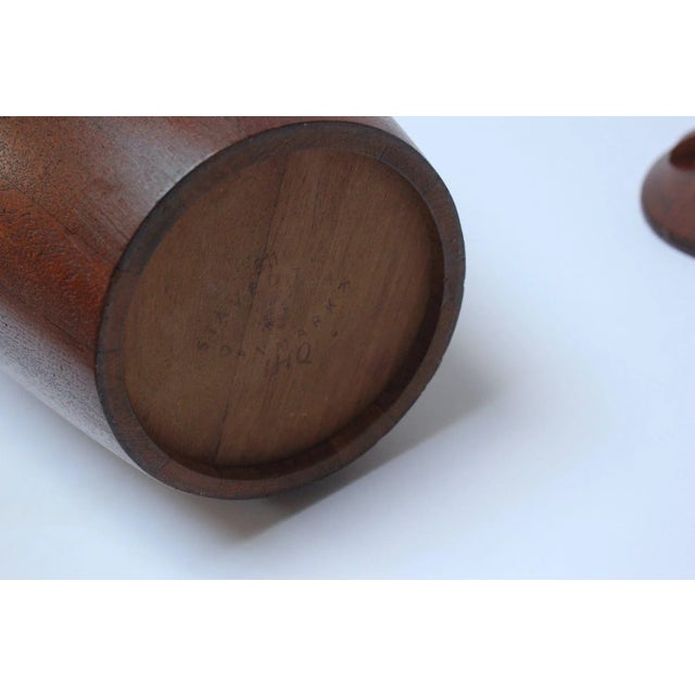 Large Staved Teak Ice Bucket by Jens Quistgaard for Dansk For Sale - Image 12 of 13