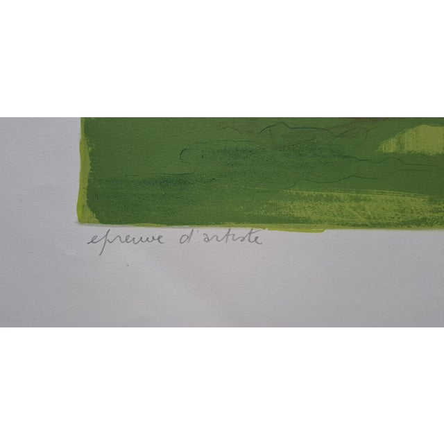 Maurice Mourlot, Country Scene, Lithograph For Sale - Image 7 of 8