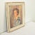 English Vintage Mid-Century Framed Portrait of a Lady For Sale - Image 9 of 11