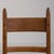 1970-1979 France Weathered Honey Oak Set Of Five Ladder-Back Chairs For Sale - Image 11 of 11
