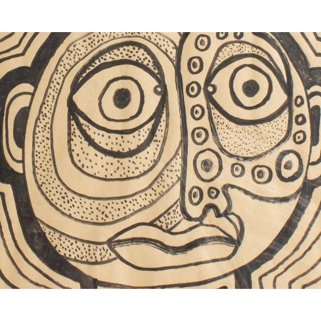 Abstract Abstract Marker on Paper Drawing by r.a. Buys For Sale - Image 3 of 7