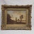Antique Dutch 19th C. Sunrise Over Water Landscape, Original Frame, Signed J. Wouters (?) For Sale - Image 18 of 18