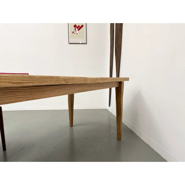 Large Oak Dining Table, 1950s For Sale - Image 15 of 18
