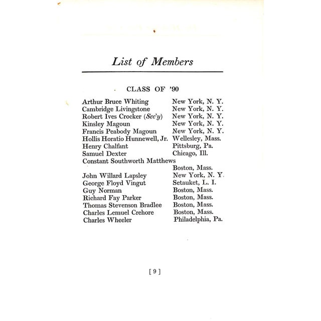 "Harvard Polo Club 1883-1905" For Sale - Image 9 of 9