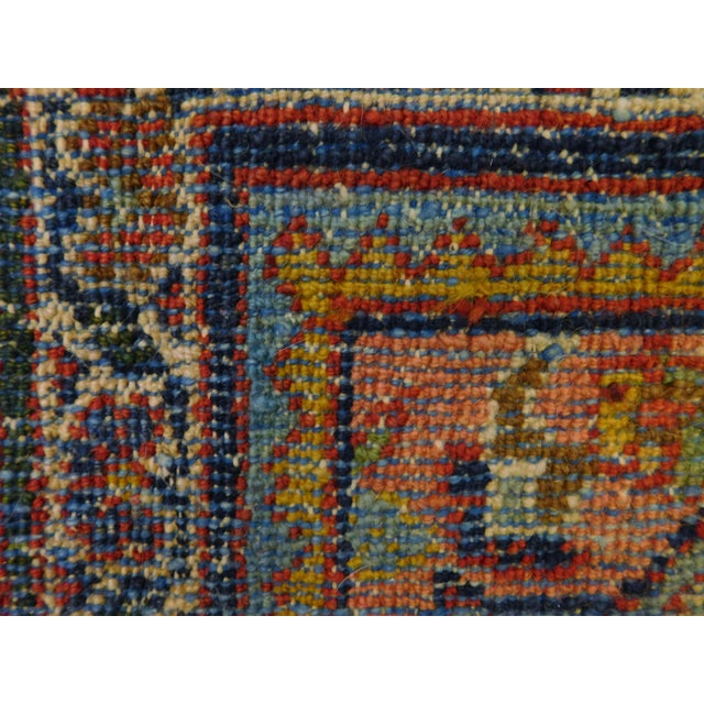 Vintage Hand Knotted Persian Mahal Rug For Sale - Image 12 of 13