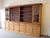Mid 19th Century Mid 19th Century Massive Architectural Dutch Pine Merchant 6 Door Cabinet With Closed Storage For Sale - Image 5 of 12