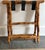 Brown Vintage Bamboo and Wicker Folding Rack For Sale - Image 8 of 11