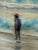 Circa 1985 Larry Welden BeachWalk Watercolor, Framed For Sale - Image 12 of 12