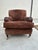 1990s Pair of George Smith Suede Leather Club Chairs – 1999, Handmade in England** For Sale - Image 5 of 10