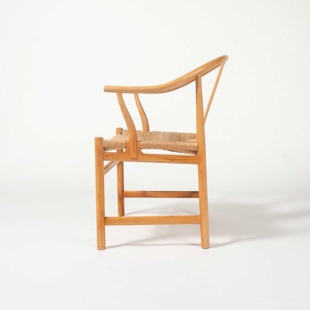 1990s Wegner PP66 "Chinese Chairs" for PP Mobler in Oak and Papercord - A Pair For Sale - Image 5 of 9