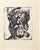 Albert Goltjakov, The Sea Wolf, 1960s, Screen Print, in Good conditions. Designed 1960 to 1969 This piece has an...