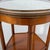 19th Century French Louis XVI Style Walnut Dessert Stand With Carrara Marble Top and Shelves For Sale - Image 13 of 13