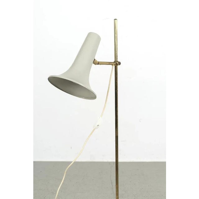 Vintage Brass Floor Lamp For Sale - Image 3 of 8