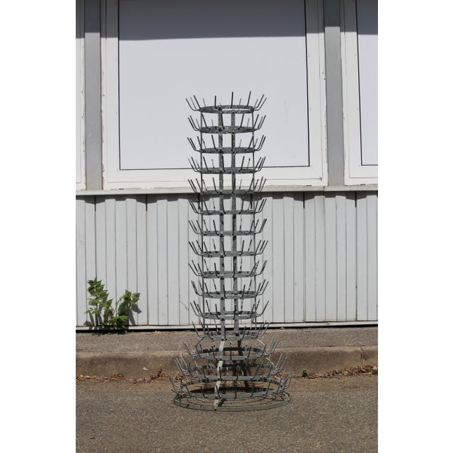 Metal Rack with Hooks, 1970s For Sale - Image 15 of 15