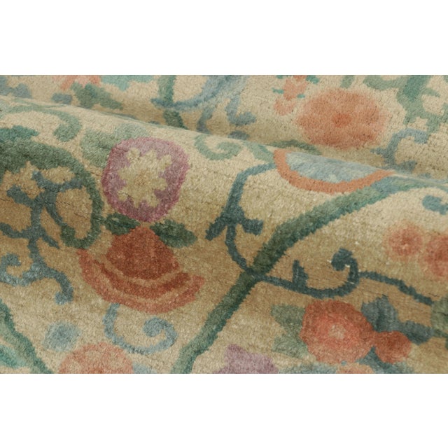 Title: Antique Chinese ‘Tree of Life’ Rug, Rare and Regal Floral Design - Rug & Kilim For Sale In New York - Image 6 of 7