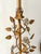 Mid 20th Century Gilt Leaf Boudoir Lamp With Marble Base, Newly Rewired For Sale - Image 4 of 16
