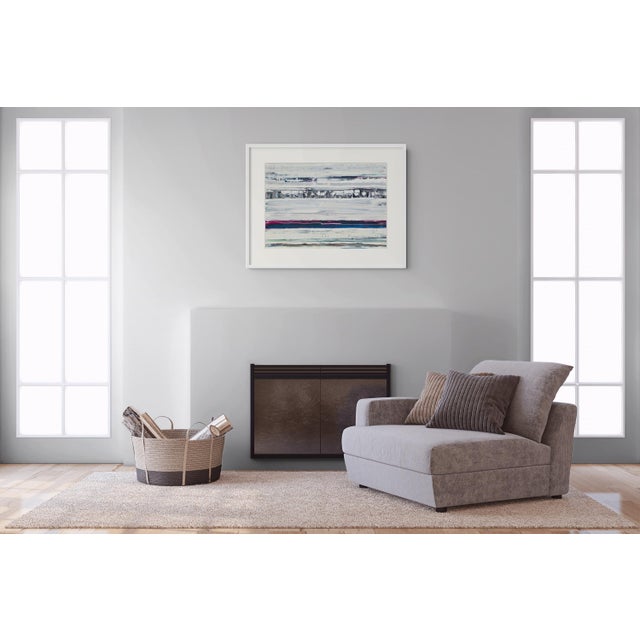 Pacific Ocean / Palisades No. 3 — Contemporary Abstract Seascape Painting by Diane Grant Pacific Ocean / Palisades No. 3...