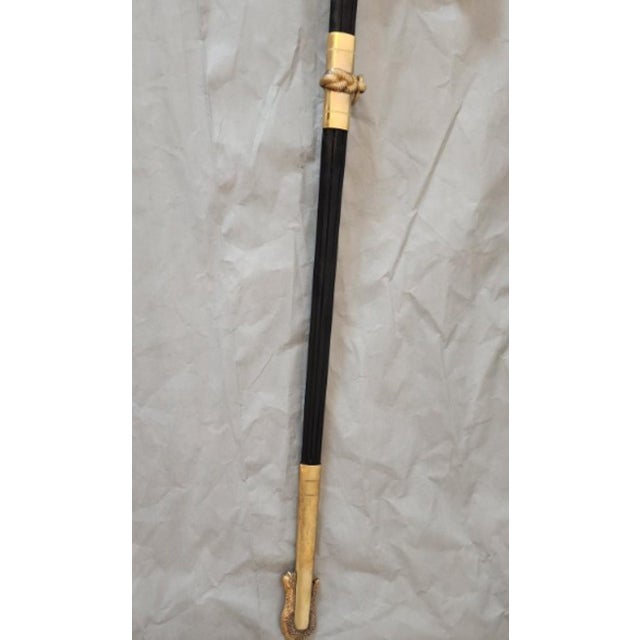 Gilded Mid-Century u.s. Navy Sword With Shagreen Grip For Sale - Image 12 of 18