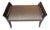 Panache Designs Handeled Walnut Bench For Sale