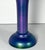 Loetz Loetz Iridescent Blue Glass Vase: Austrian Pierced Art Nouveau Vase, c. 1905 For Sale - Image 4 of 10