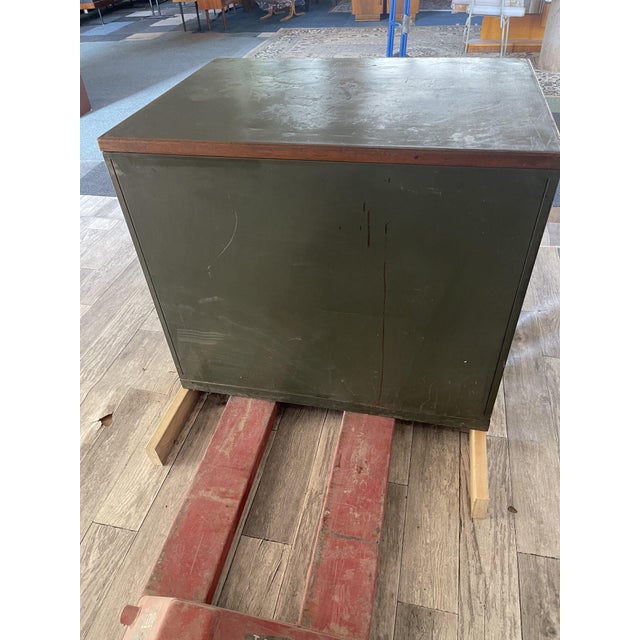 1950s Vintage A-358 Iron Chest of Drawers, 1950 For Sale - Image 5 of 12