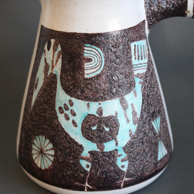 Vintage Italian Pitcher by Serafino Mattucci, 1960 For Sale - Image 9 of 15